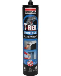 SOUDAL T-REX MONTAGE TRANSPARANT 310GR