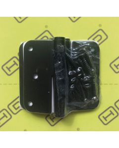 PAUMEL SKIN HDD 80X80X2,5 ZWART LINKS 3ST+VIJS