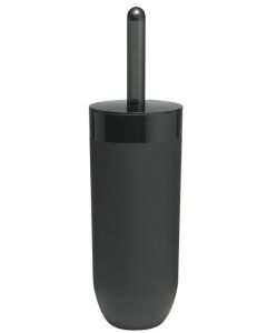 SEALSKIN BLOOM TOILETBORSTEL MET HOUDER VRIJSTAAND ZWART