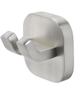 TIGER RAMOS HANDDOEKHAAK DUBBEL GROOT RVS GEBORSTELD