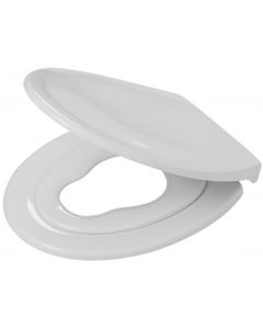 TIGER TULSA ABBATANT DE WC AVEC COUVERCLE THERMOPLAST BLANC