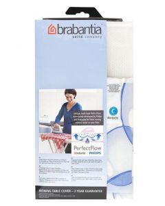 BRABANTIA STRIJKTAFEL OVERTREK 124X45CM PERFECT FLOW
