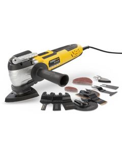 POWERPLUS POWX1347MC MULTI-OUTIL OSCILLANT 300W + ACCESSOIRES