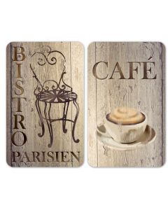 WENKO PROTEGE-PLAQUE UNIVERSEL VERRE BISTRO 2PCS