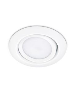 TRIO RILA INBOUWSPOT ROND WIT MAT