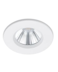 TRIO ZAGROS INBOUWSPOT WIT MAT ROND