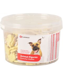FLAMINGO BISCUITS CRUNCH FIGURES ANIMAUX 1000GR