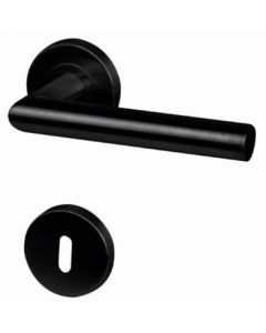 THYS DEURKLINK MODEL 35 LINEA TRENDY MAT ZWART - set