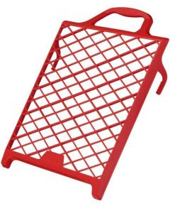 GRILLE PEINTURE 22X25CM ROUGE