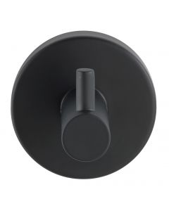 WENKO BOSIO BLACK WANDHAAK UNO ZWART MAT