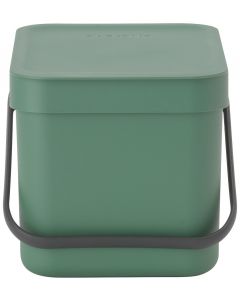 BRABANTIA SORT & GO AFVALEMMER 6L FIR GREEN