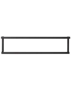 SEALSKIN CARRÉ HANDDOEKREK 48 CM ZWART