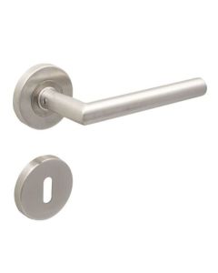 DEURKLINK ECO LINO 16 INOX + rosas - SET