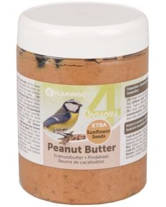 FLAMINGO POT DE BEURRE DE CACAHUETTES AVEC GRAINES DE TOURNESOL 330G