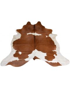 SKINLAND KOEHUID BRUIN-WIT 3-4M²