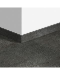 QUICKSTEP ALPHA VINYL PLINT LEISTEEN ZWART 2400X12X58MM