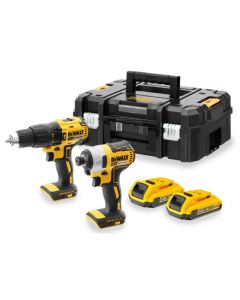 DEWALT 18V XR COMO PACK DCD778 ET DCF787