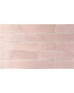 WANDTEGEL TRIBECA EQF105 6X24.6CM TEA ROSE HOOGGLANS
