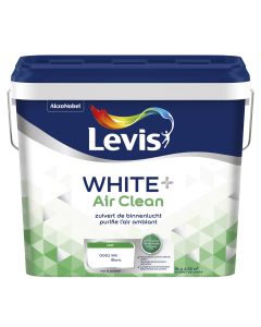 LEVIS WHITE + AIR CLEAN MUUR- EN PLAFONDVERF 5L