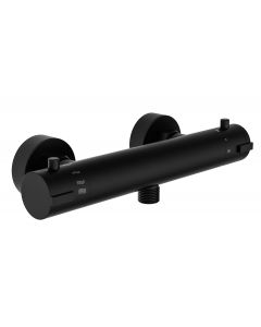 SCHUTTE LONDON THERMOSTATISCHE DOUCHEKRAAN ZWART MAT