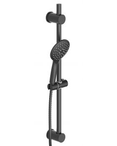 SCHUTTE RAVEN ENSEMBLE DE BARRE DE DOUCHE 70 CM NOIR MAT