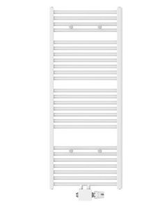 SCHUTTE RADIATEUR SECHE-SERVIETTE THERMOSTATE BLANC 120X50CM