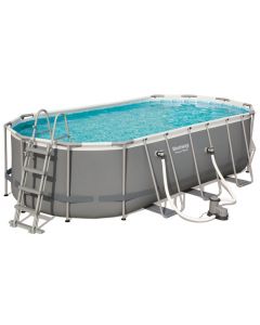 BESTWAY PISCINE POWER STEEL OVAL 5.49MX2.74MX1.22M