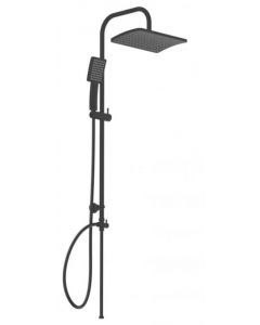 SCHUTTE MALLORCA SET DE DOUCHE NOIR MAT