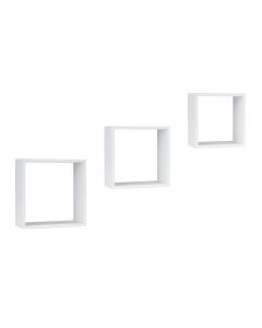 PRACTO HOME SET VAN 3 WANDREKKEN WIT