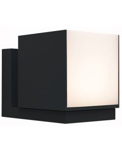 LUTEC CUBA APPLIQUE LED NOIR MAT