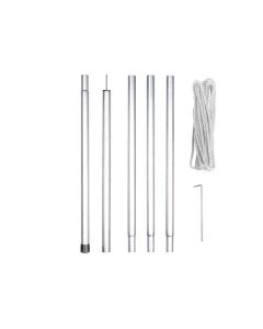 PEREL MAT POUR VOILE SOLAIRE - 2.5 m - AVEC HAUBAN