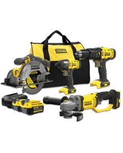 STANLEY 18V COMBI KIT 4 MACHINES IN SOFTBAG