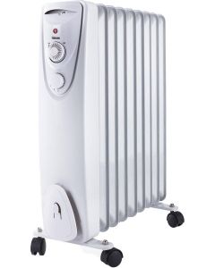 RAINBOW RADIATORKACHEL OLIEVRIJ 8 ELEMENTEN 1500W