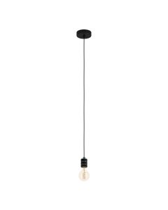 EGLO HANGLAMP YORTH E27 ZWART