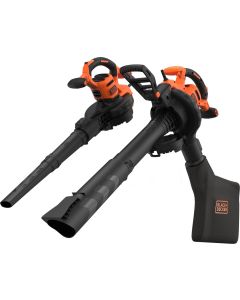 BLACK&DECKER SOUFFLEUR DE FEULLES 3EN1 3000W 40L