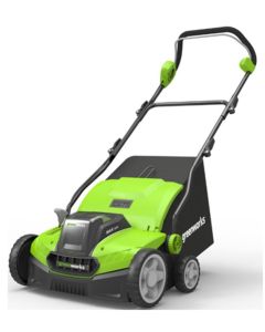 GREENWORKS 40V 2 IN 1 SCARIFICATEUR 38CM