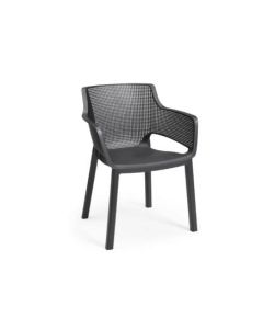 KETER ELISA CHAIR GRAFIET 62.5X57X79