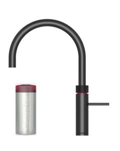 QUOOKER 2IN1 KEUKENKRAAN FUSION ROND ZWART 22+FRBLK