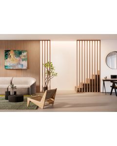 PANIDUR CLAUSTRA PROFIL VERTICAL SMOKEY BROWN 2600MM