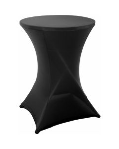 KOOPMAN PARTYTAFEL HOES STRETCH ZWART