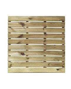 KARO HOUTEN TERRASTEGEL 100X100CM