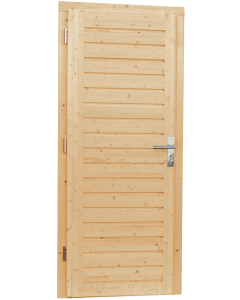 VUREN ENKELE DICHTE OPDEKDEUR 5PUNTS LINKSDR 90X201CM