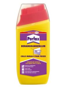 PERFAX BEHANGRANDENLIJM 250GR FLACON