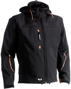 HEROCK POSEIDON SOFTSHELL VEST ZWART XXXL