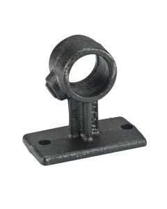 MACLEAN KOPPELSTUK ZWART WANDBEVESTIGING DIA 28MM