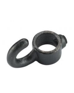 MACLEAN KOPPELSTUK ZWART HAAK 1 STUK DIA 28MM