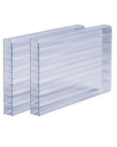 TOP-X6 PLAQUE POLYCARBONATE 16MM CLAIR 98 X 400CM