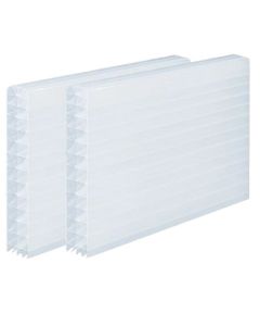 TOP-X6 PLAQUE POLYCARBONATE 16MM OPALE 98 X 200CM