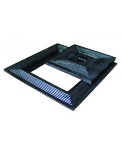 PUTDEKSEL 70X70CM GIETIJZER ENKEL