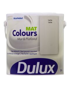 DULUX COLOURS MUUR EN PLAFOND MAT - LAMA 2.5L
